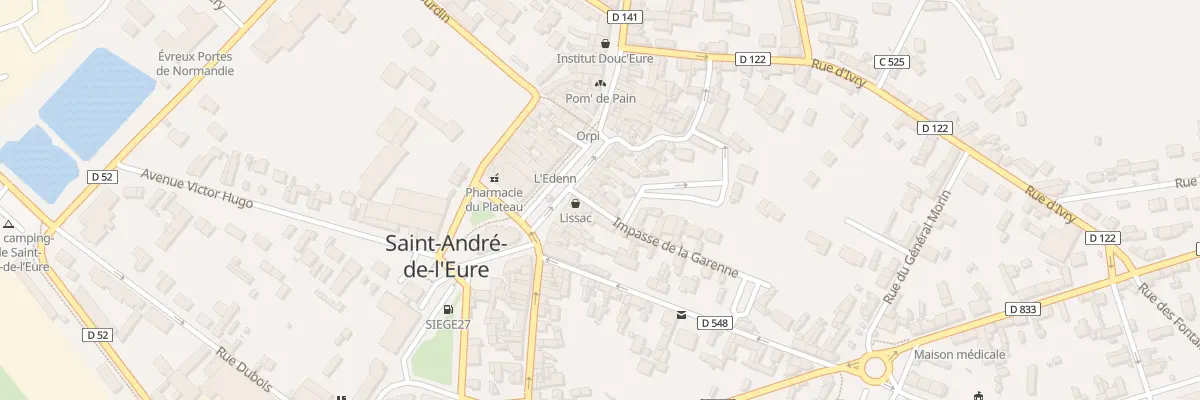 Plan du 1B Imp de la Garenne à Saint-André-de-l’Eure