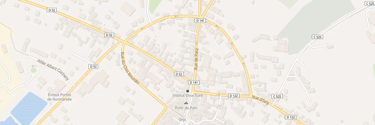 Plan du 3 Rue de Pacy à Saint-André-de-l’Eure