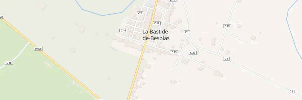 Plan du 6 Pl de l’Ecole à La Bastide-de-Besplas