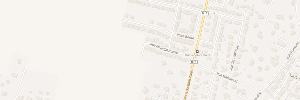 Plan du 33 Rue de la Calabasse à Saint-Hilaire