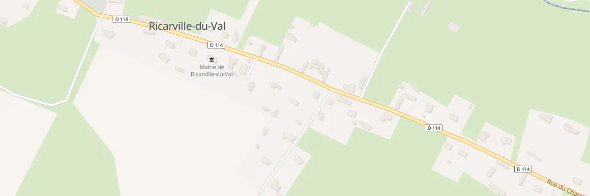 Plan du 5010B Le Bourg à Ricarville-du-Val