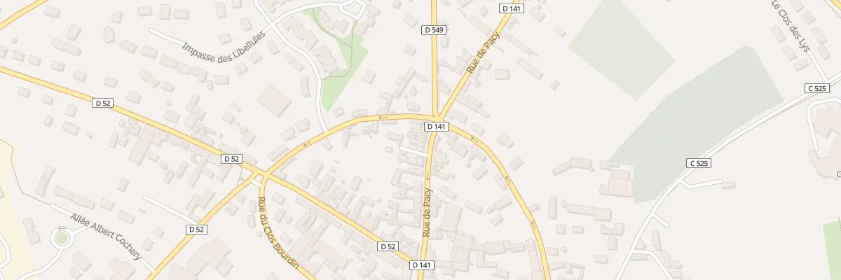Plan du 23 Rue de Pacy à Saint-André-de-l’Eure