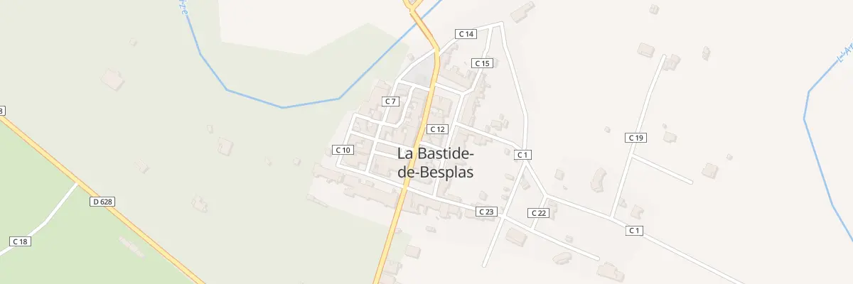 Plan du 1 Rue du Rey à La Bastide-de-Besplas