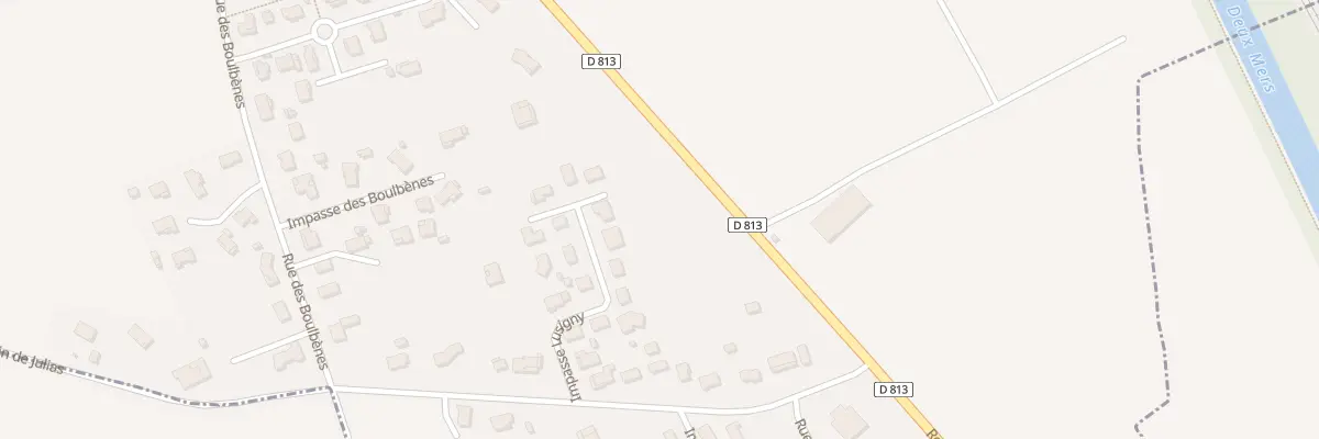 Plan du 12 Imp le Clos Saint Martin à Dieupentale
