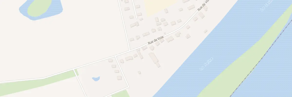 Plan du 95 Rue de Voie à Muids