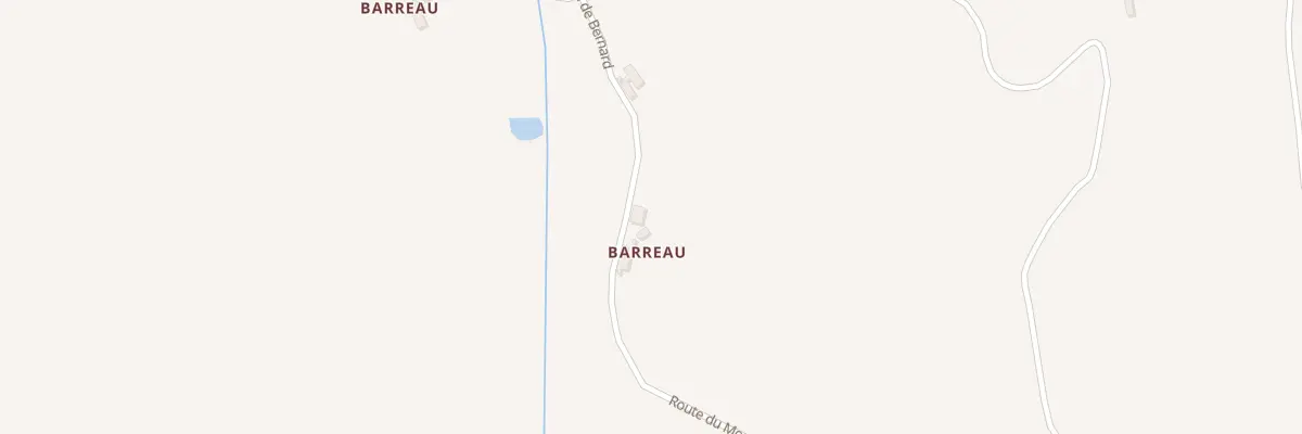 Plan du 5132 Barreau à Barguelonne-en-Quercy