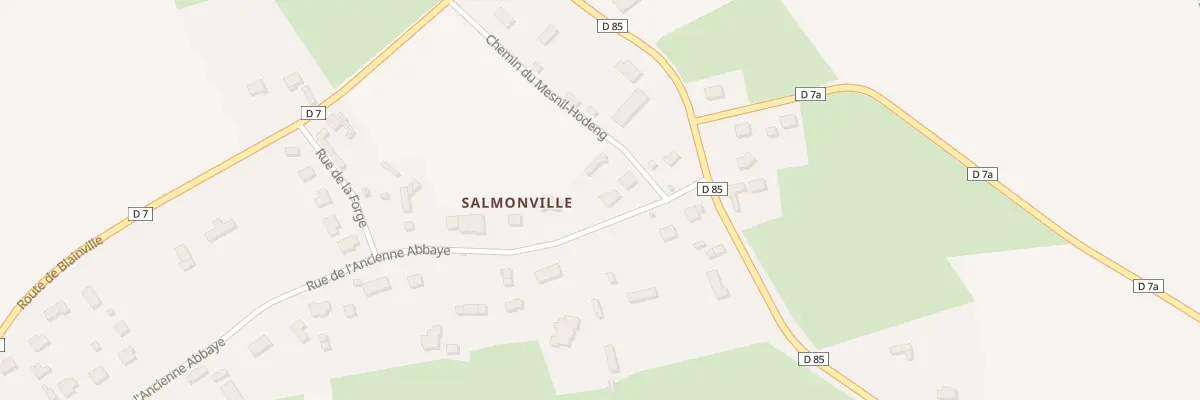 Plan du 715 Rue de l’Ancienne Abbaye à Servaville-Salmonville
