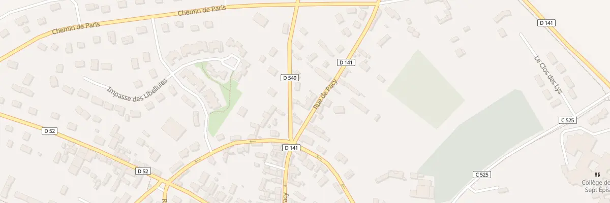 Plan du 29 Rue de Pacy à Saint-André-de-l’Eure