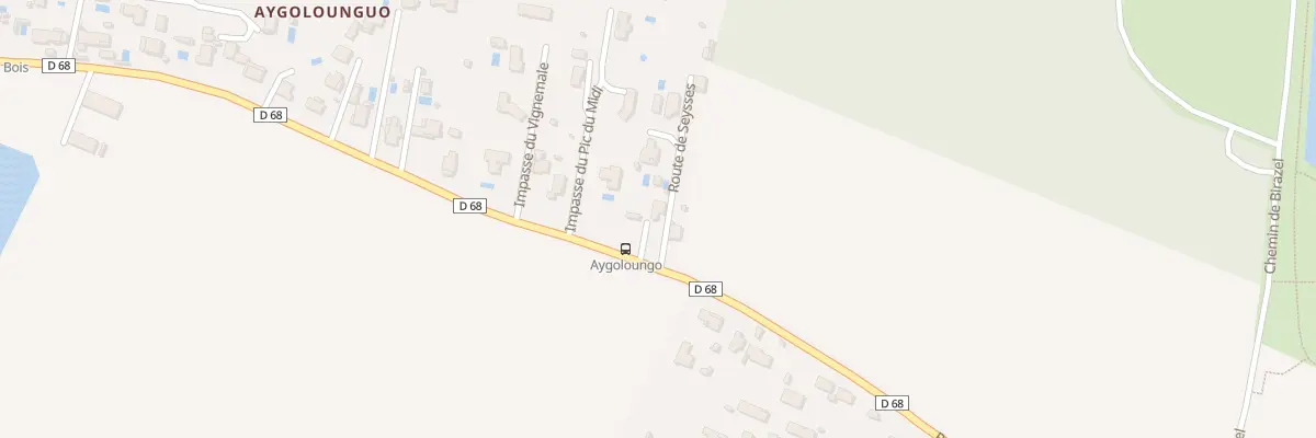 Plan du 16 Rte de Seysses à Fonsorbes