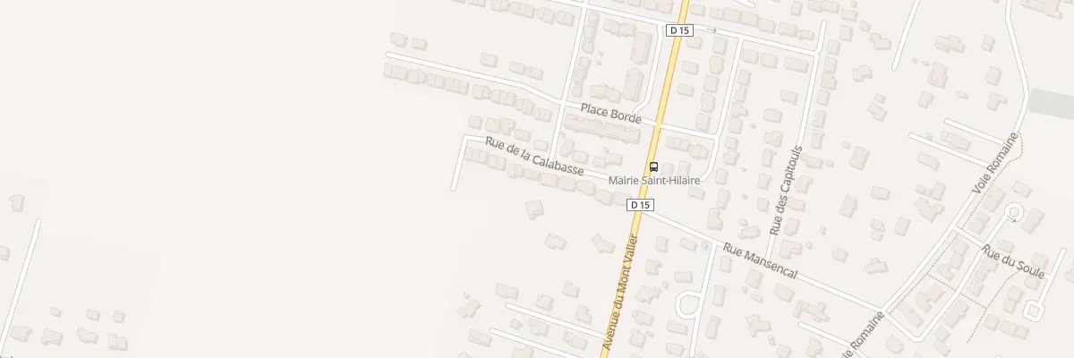 Plan du 21 Rue de la Calabasse à Saint-Hilaire