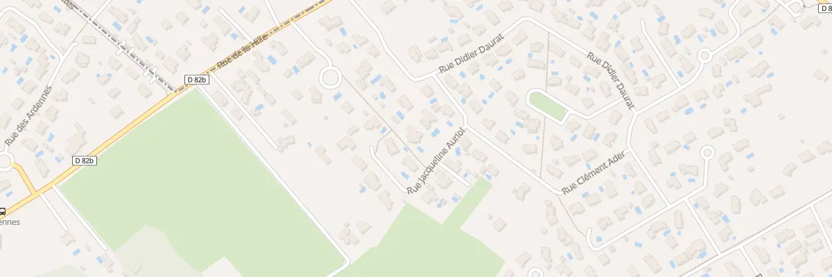 Plan du 4 Rue Jacqueline Auriol à Plaisance-du-Touch