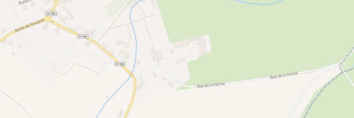 Plan du 3 Rue de la Ferme à Saulnières