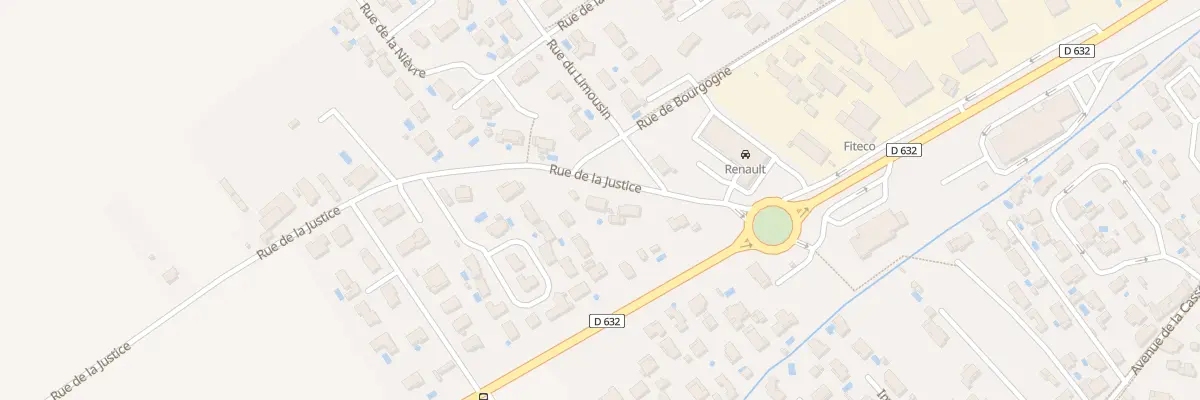 Plan du 5 Rue de la Justice à Plaisance-du-Touch