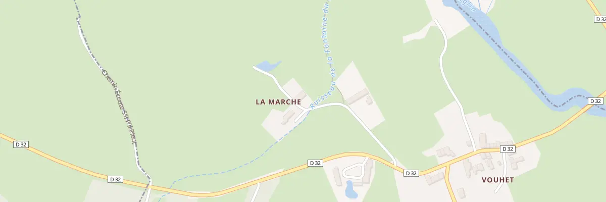 Plan du 5070 La Marche à Dunet