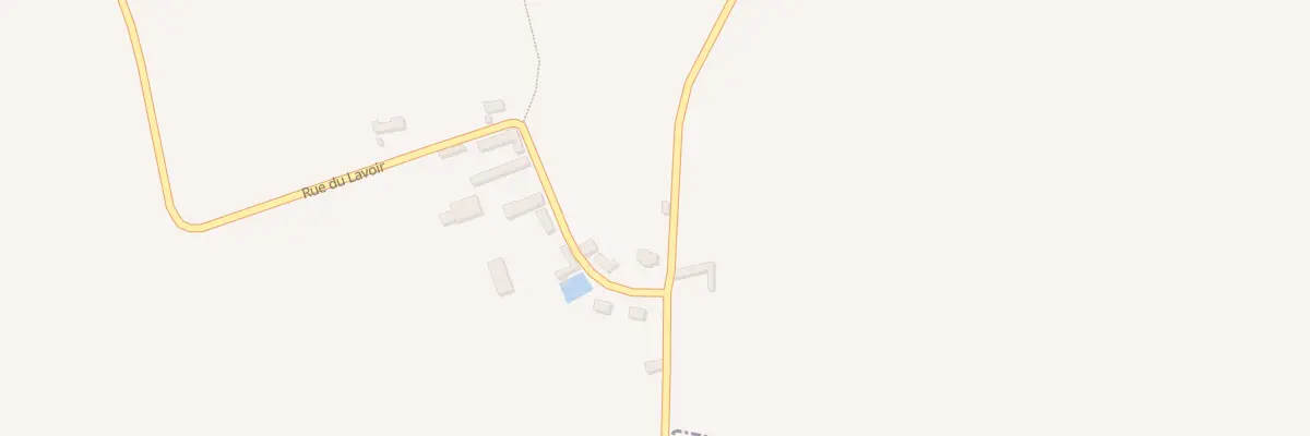 Plan du 2 Rue du Lavoir à Orrouer