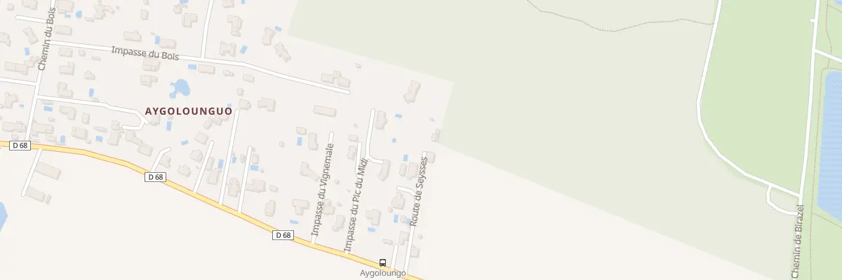 Plan du 18A Rte de Seysses à Fonsorbes