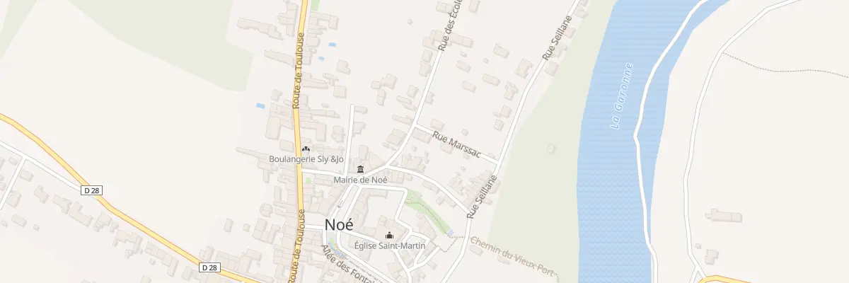 Plan du 6 Rue des Ecoles à Noé