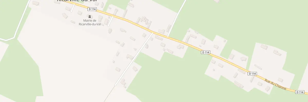 Plan du 5011 Le Bourg à Ricarville-du-Val