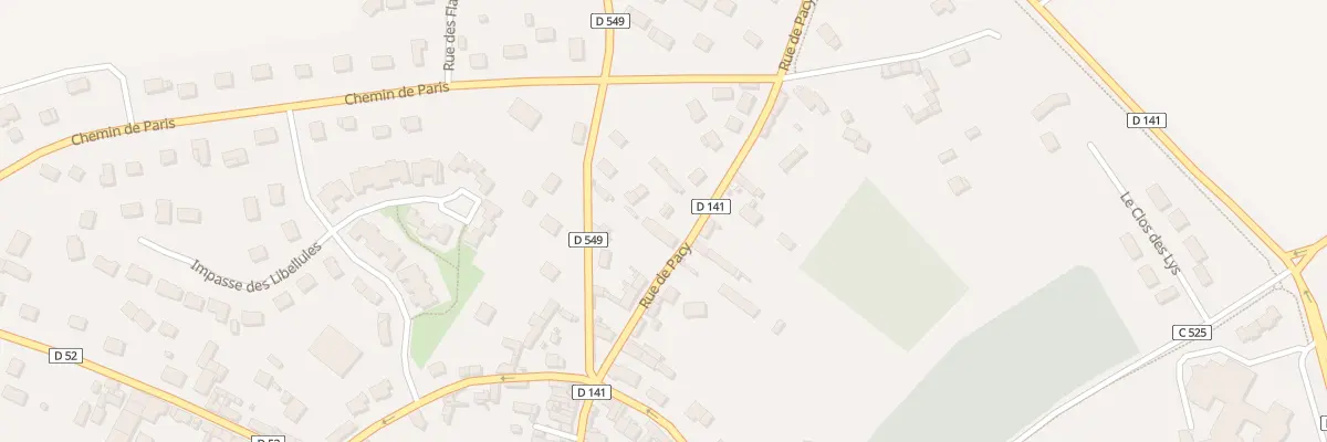 Plan du 33 Rue de Pacy à Saint-André-de-l’Eure