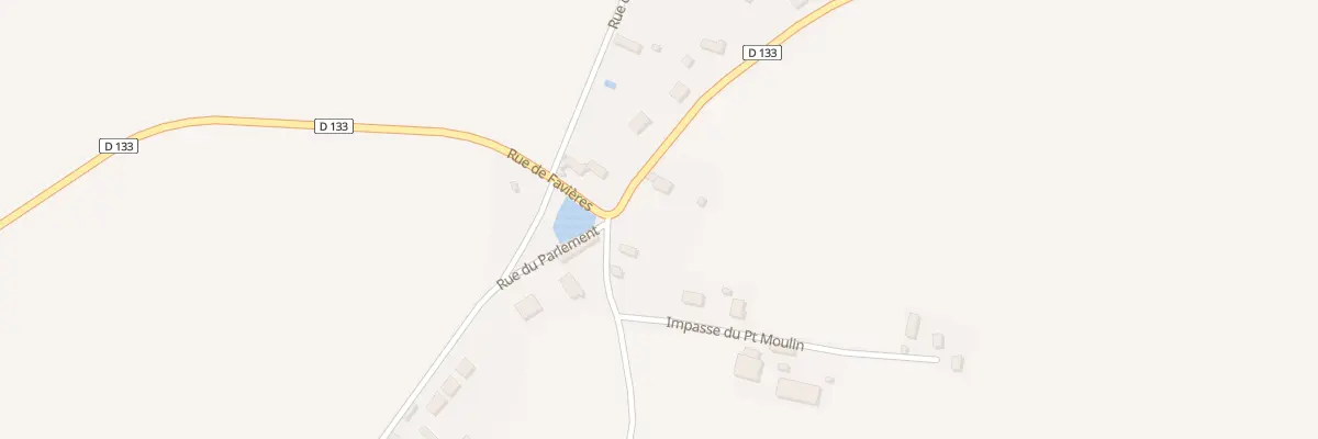 Plan du 1 Rue de l’Etang Le Chemin à Thimert-Gâtelles