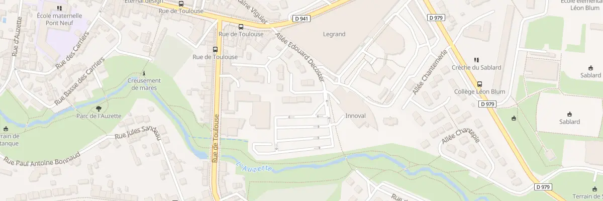 Plan du 3 All Chantegrèle à Limoges