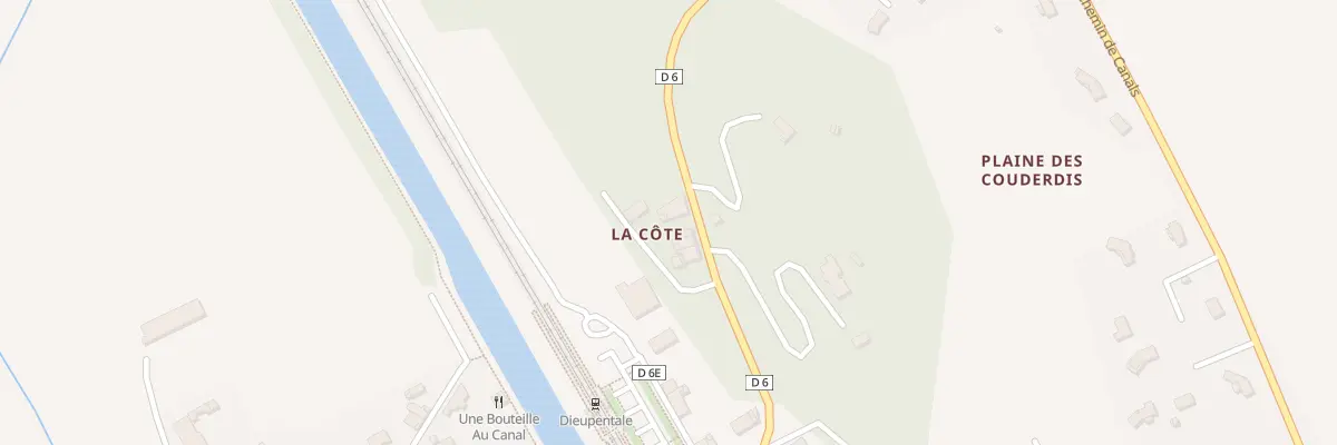 Plan du 125 Rte de Montauban à Dieupentale