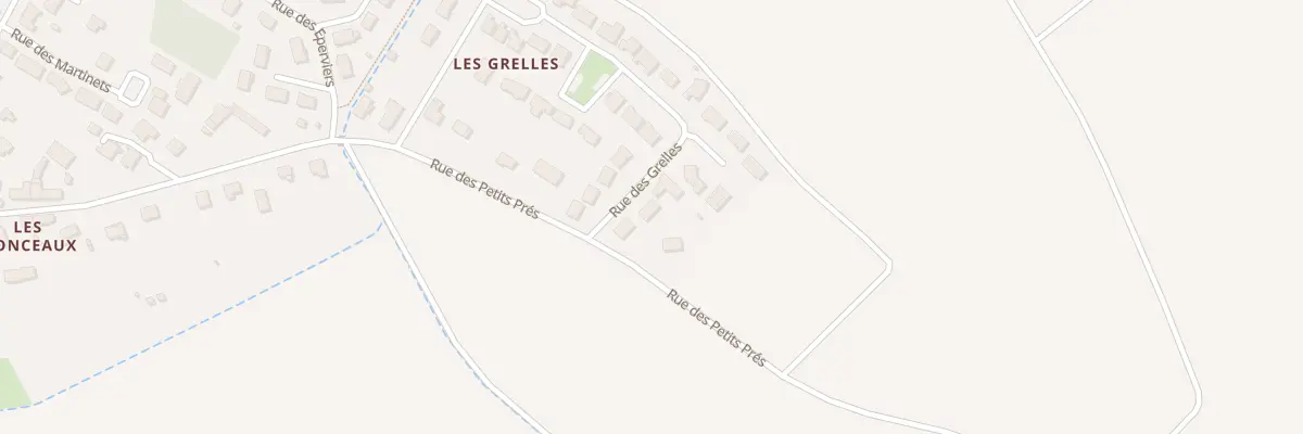 Plan du 41 Rue des Grelles à Beauce la Romaine