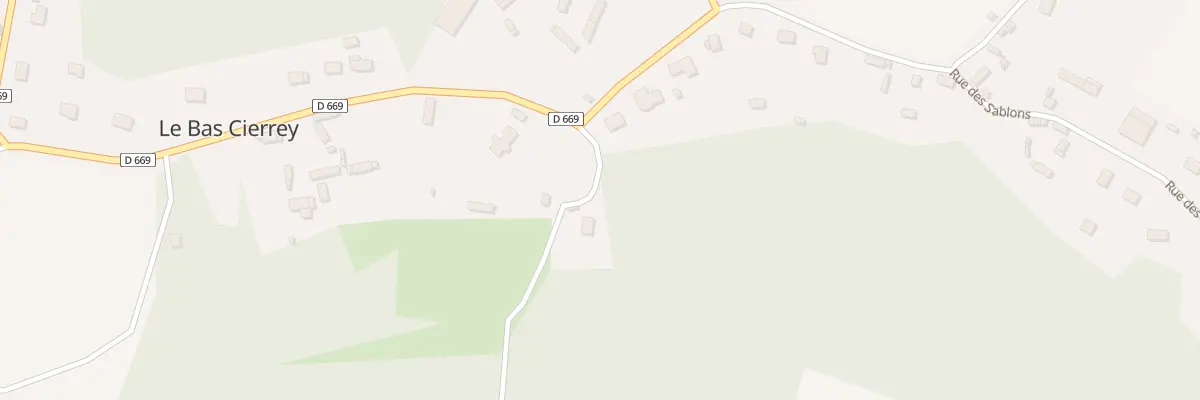 Plan du 3 Imp des Vignes à Cierrey