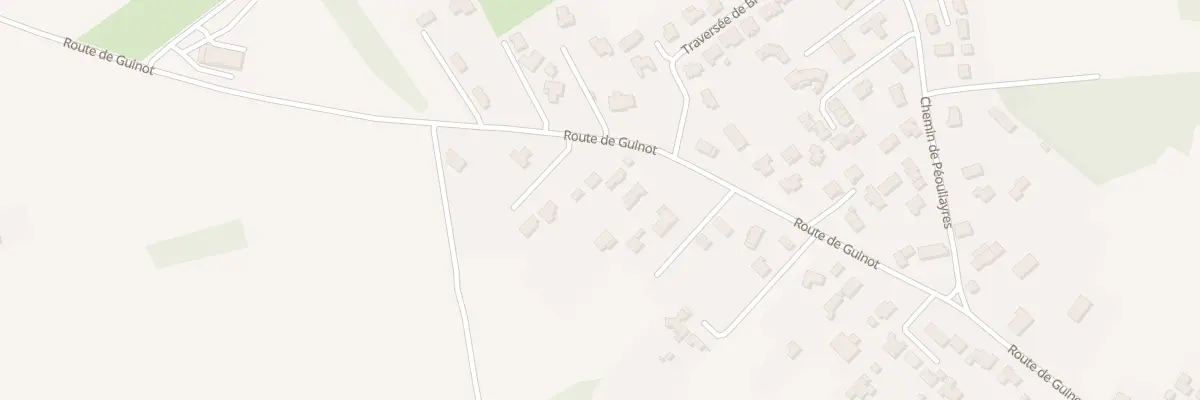 Plan du 1600 Rte de Guinot à Merville