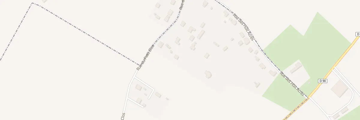 Plan du 4 Le Coudray à Bierville