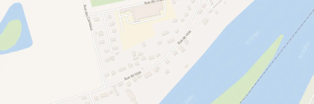 Plan du 72 Rue de Voie à Muids