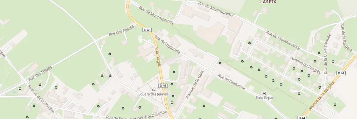 Plan du 2 Imp Turgot à Châteauponsac
