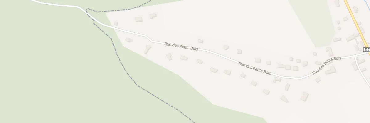 Plan du 21Q Les Petits Bois à Fontaine-sous-Jouy