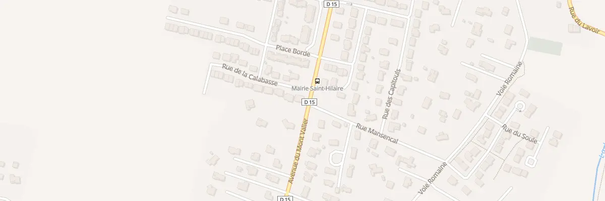 Plan du 1 Rue de la Calabasse à Saint-Hilaire