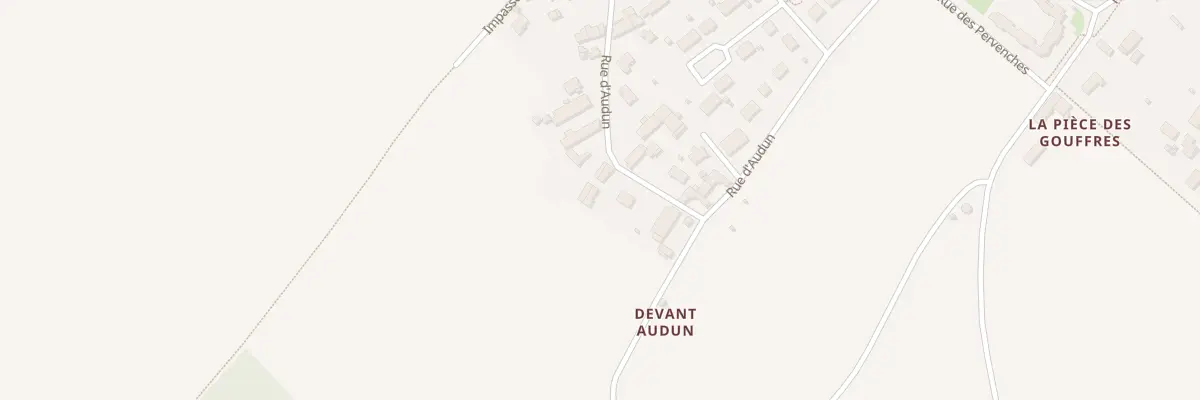 Plan du 21B Rue d’Audun à Fossé