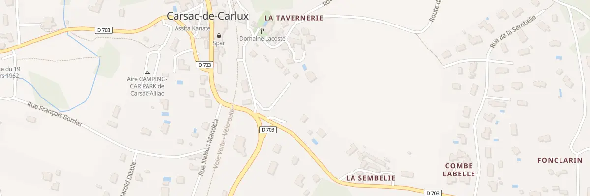 Plan du 31 Rte du Roc d’Abeille à Carsac-Aillac
