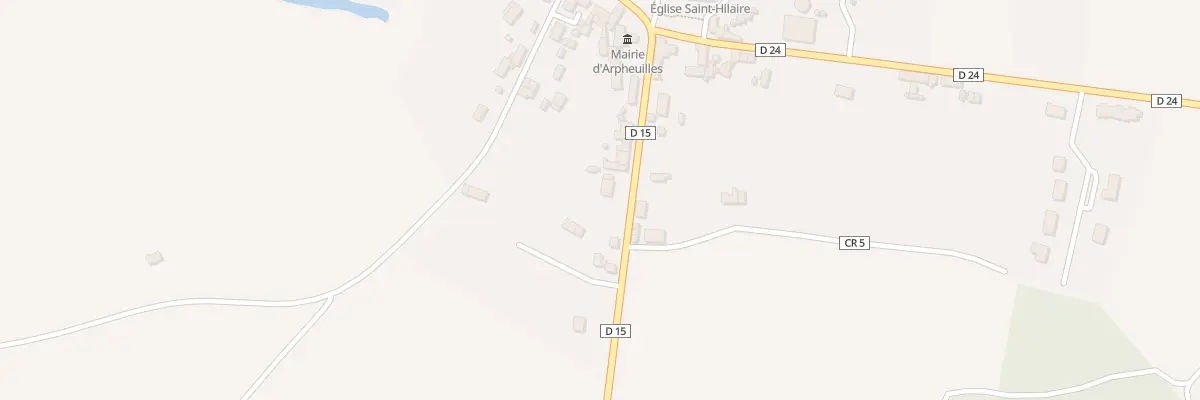 Plan du 12 Rte de la Brenne à Arpheuilles