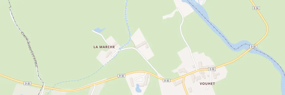 Plan du 5069 La Marche à Dunet