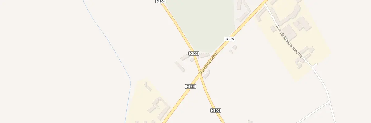 Plan du 7 Rte de Dreux à Saulnières