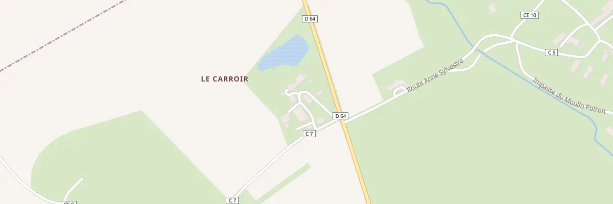 Plan du 5117 Le Carroir à Préaux