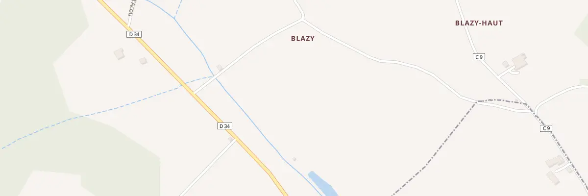 Plan du 5042A Blazy à Vazerac