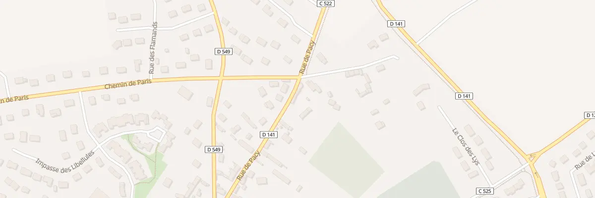 Plan du 38 Rue de Pacy à Saint-André-de-l’Eure