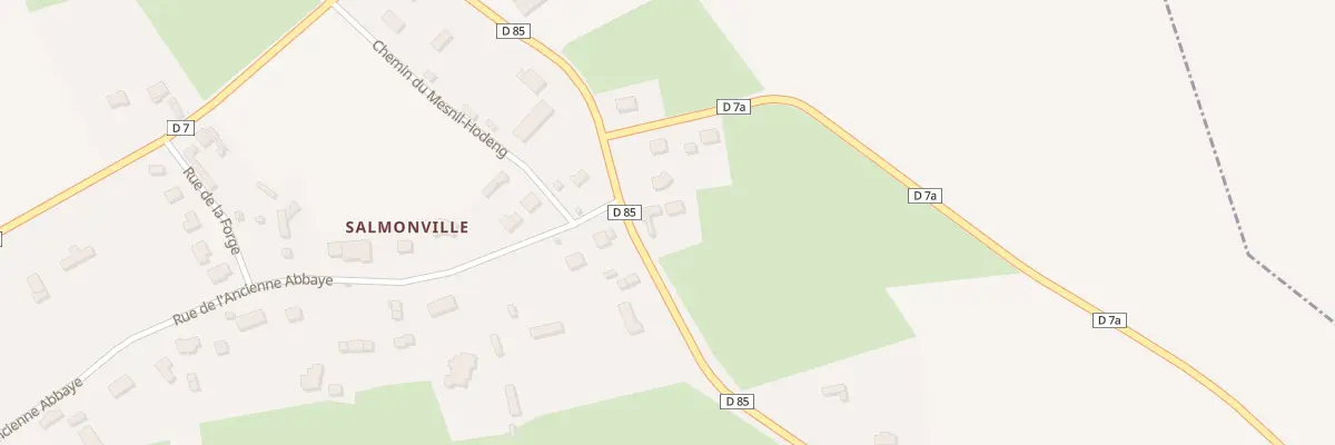 Plan du 280 Rte de Martainville à Servaville-Salmonville