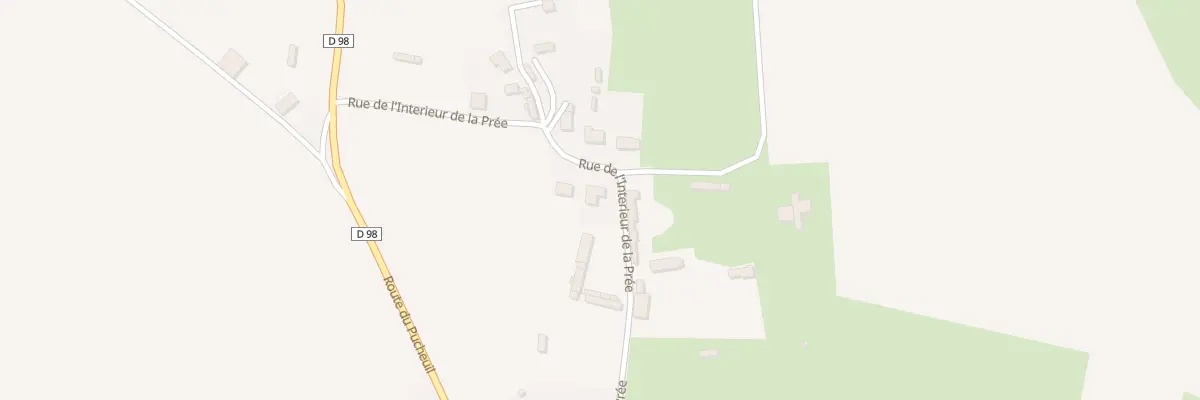 Plan du 345 Rue de l’Intérieur de la Prée à Saint-Martin-Osmonville