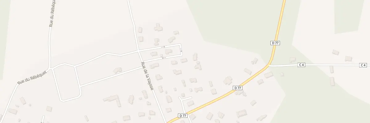 Plan du 13 Pas de la Vaysse à Montbartier