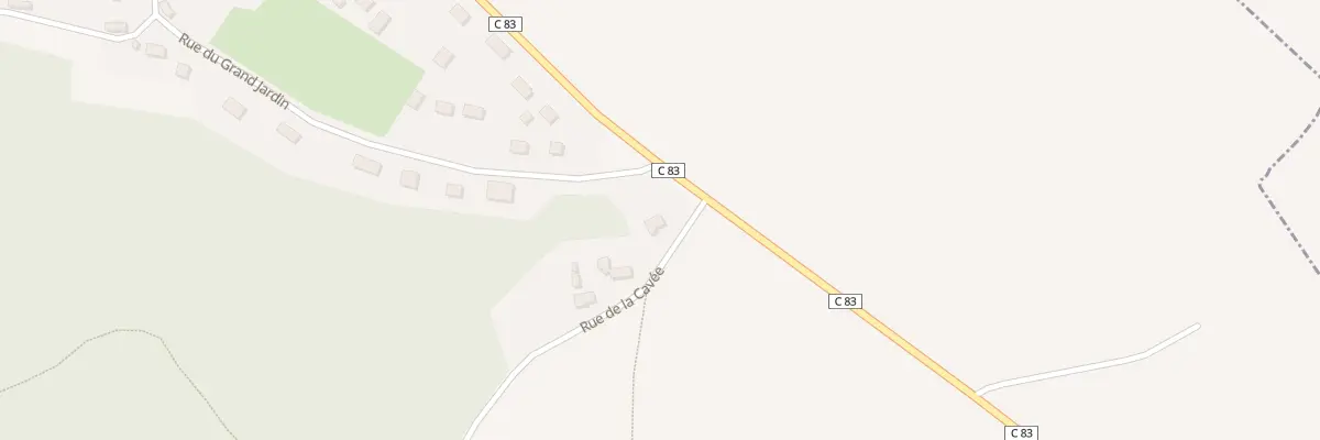 Plan du 1A Rue de la Cavée à Amfreville-sous-les-Monts