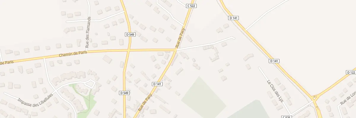 Plan du 40 Rue de Pacy à Saint-André-de-l’Eure