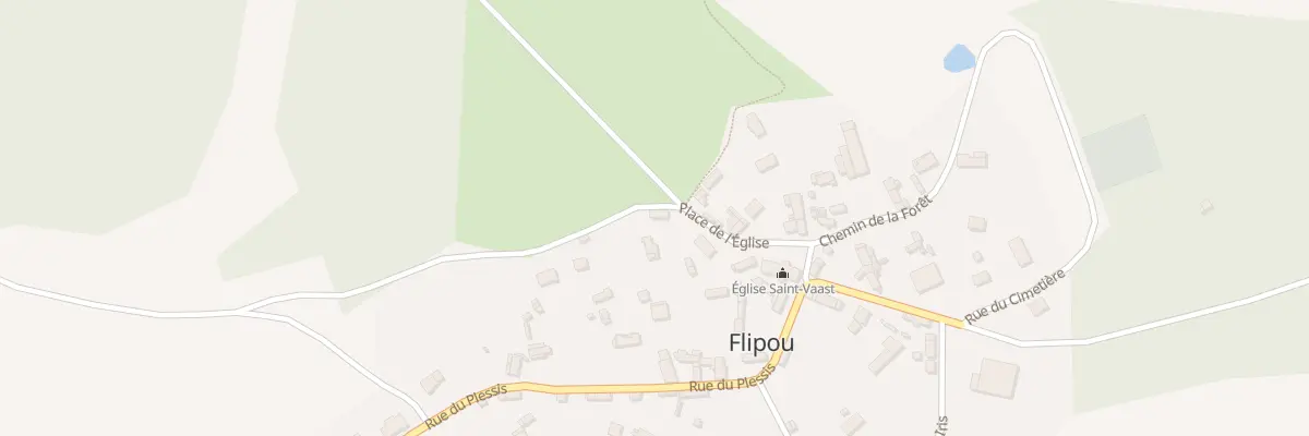 Plan du 6 Pl de l’Eglise à Flipou