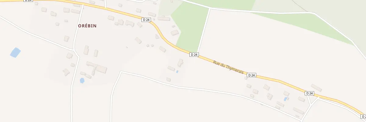 Plan du 40 Rue du Thymerais à Fontaine-la-Guyon