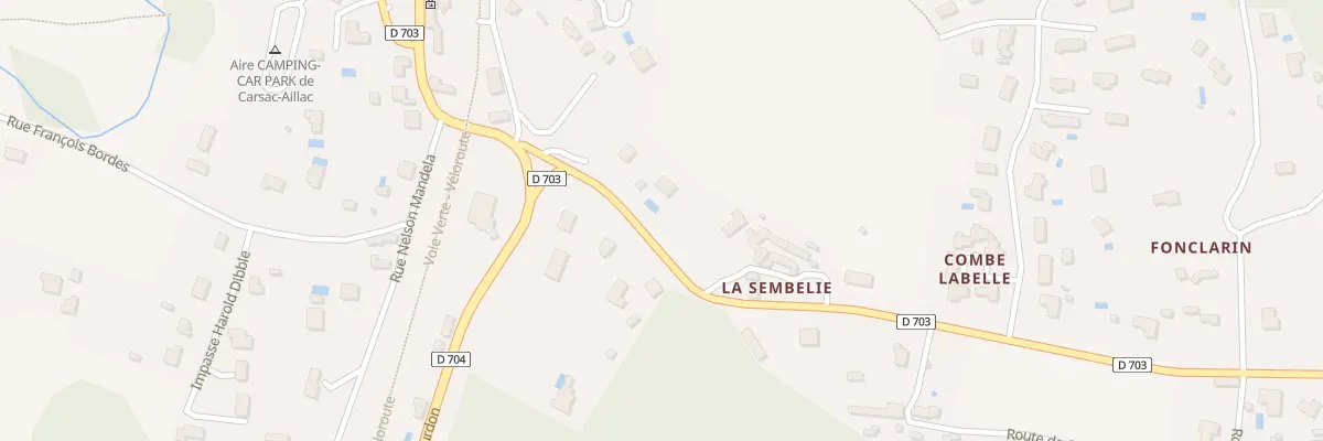 Plan du 135 Rte du Roc d’Abeille à Carsac-Aillac